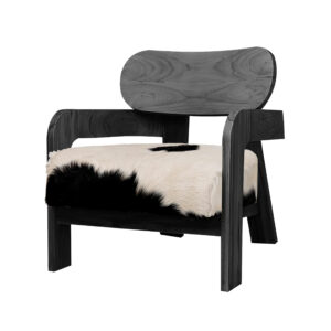 24007B Uranus Lazy Chair Black